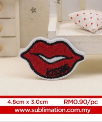 081 Embroidery Sticker